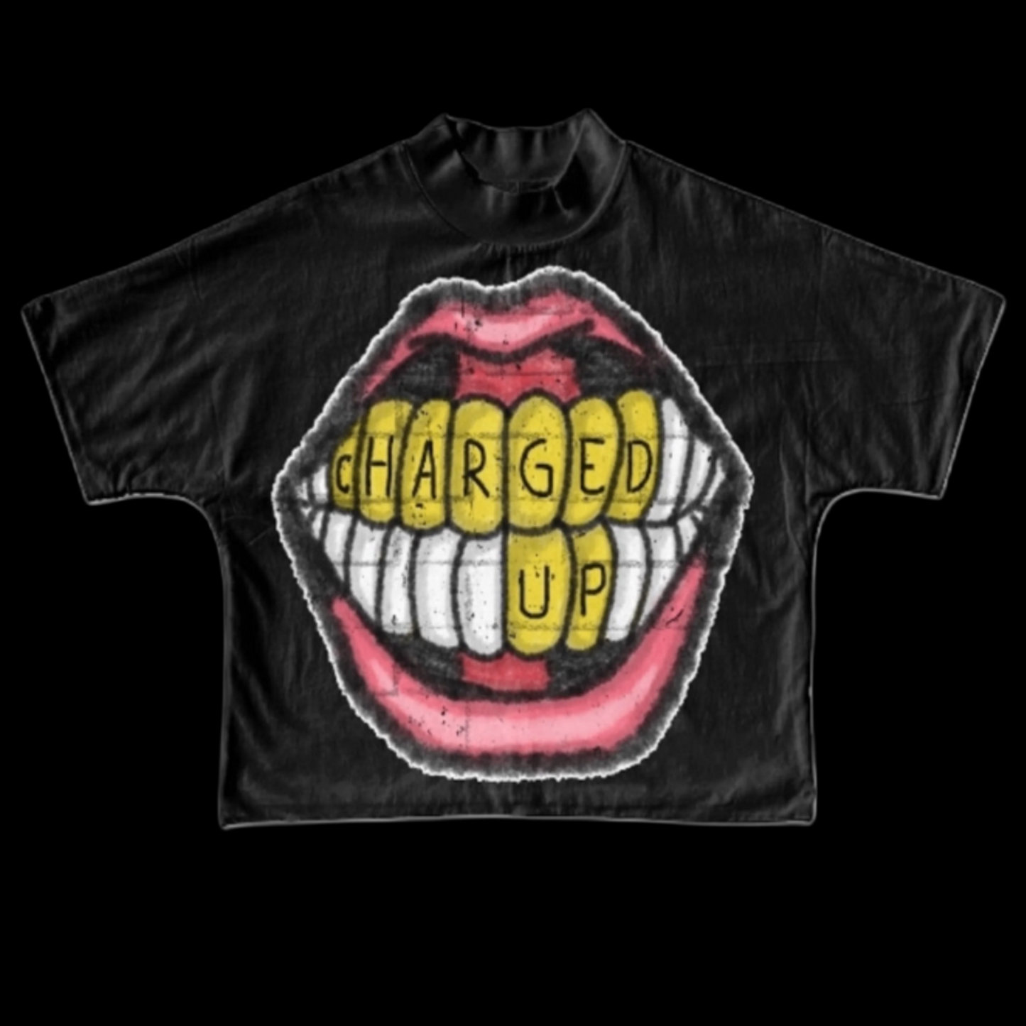 GRILLZ (CROP) TEE